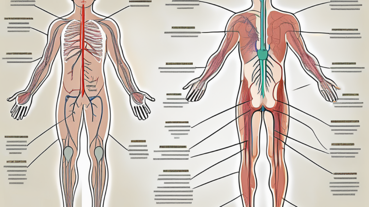 The glossopharyngeal nerve in a human body