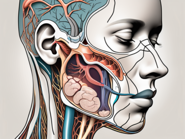 The human head and neck in cross-section