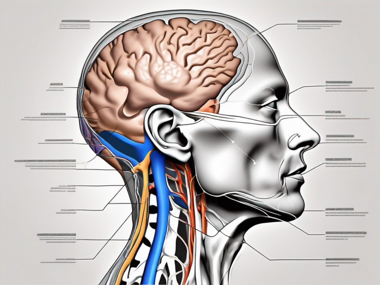 The human head and neck anatomy