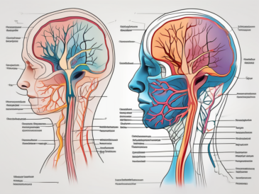 The glossopharyngeal nerve in the human body