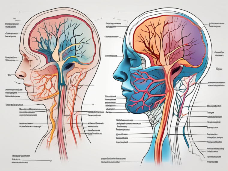 The glossopharyngeal nerve in the human body