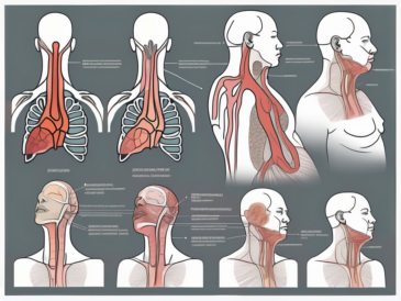 The glossopharyngeal nerve in relation to the various parts of the body it influences