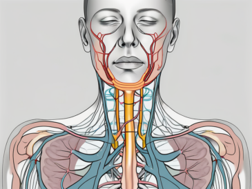 The glossopharyngeal nerve in the human body