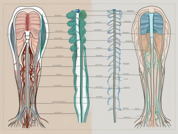 The glossopharyngeal nerve highlighting the autonomic fibers and the structures they supply