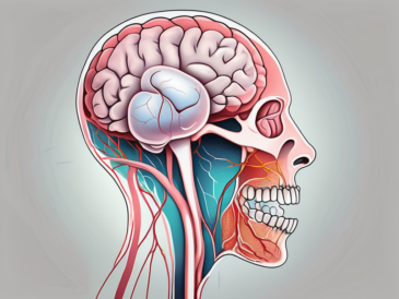 The glossopharyngeal nerve in relation to the tongue