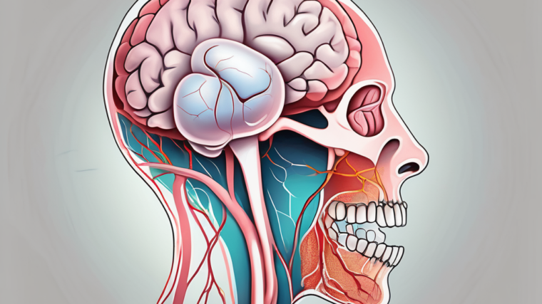 The glossopharyngeal nerve in relation to the tongue