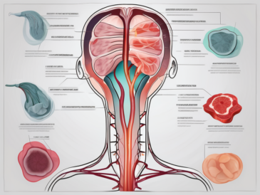 The glossopharyngeal nerve connected to the tongue