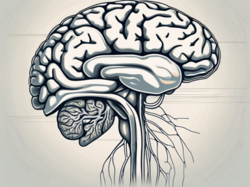 The human brain and the glossopharyngeal nerve