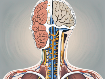 The human nervous system focusing on the glossopharyngeal nerve