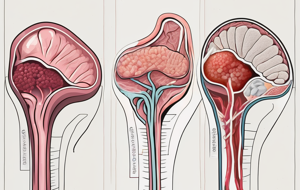 A cross-section of the human tongue and throat