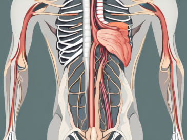 The human throat anatomy highlighting the glossopharyngeal nerve and the muscles it impacts