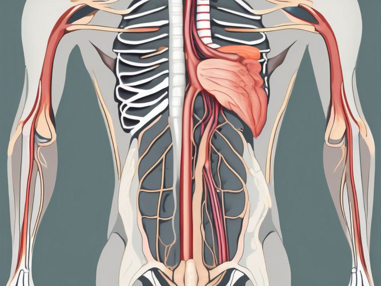 The human throat anatomy highlighting the glossopharyngeal nerve and the muscles it impacts